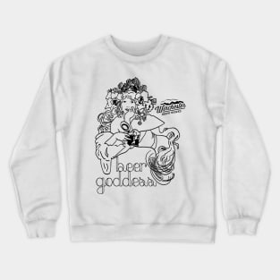 Beer Goddess (dark ink) Crewneck Sweatshirt